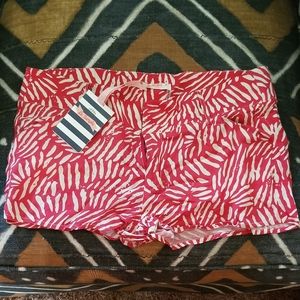 Le Sample 100% rayon beach shorts